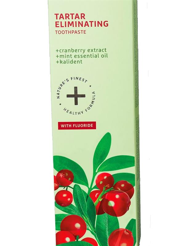 Pasta de Dinti 2 in 1 Anti-Tartru cu Efect Racoritor cu Extract de Coacaze si Kalident 100 mililitri Ecodenta