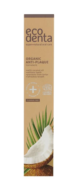 Pasta de Dinti Antiplaca cu Ulei de Cocos 75 mililitri Ecodenta