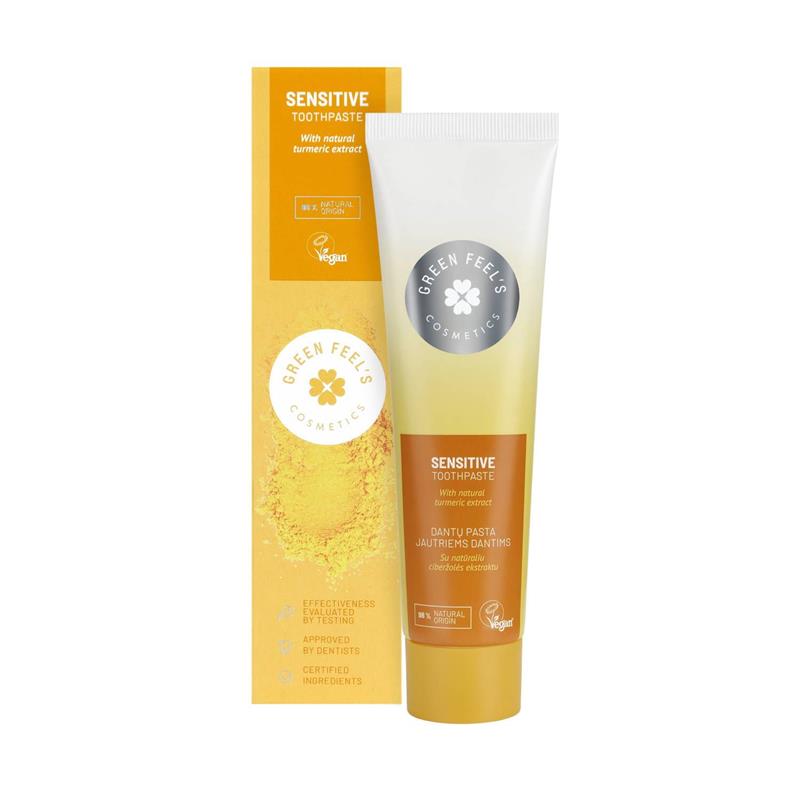 Pasta de Dinti cu Turmeric 100 mililitri Green Feel's
