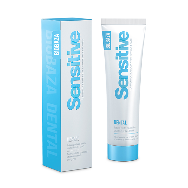 Pasta de Dinti Naturala Fara Flor cu Salvie pentru Dantura Sensibila 100 mililitri Biobaza