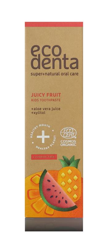 Pasta de Dinti Organica pentru Copii cu Suc de Fructe 75 mililitri Ecodenta