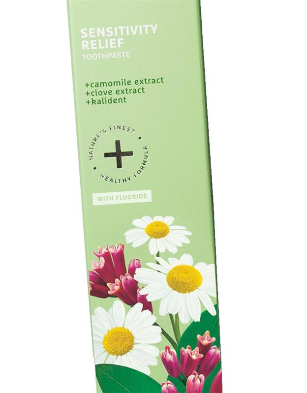 Pasta de Dinti pentru Dinti Sensibili cu Extract de Musetel, Cuisoare si Kalident 100 mililitri Ecodenta