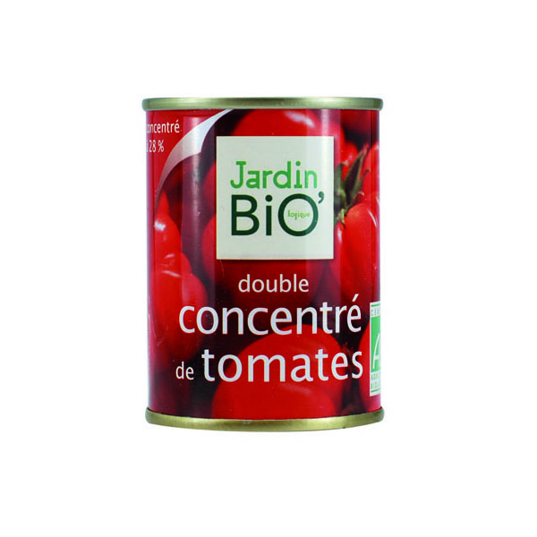 Pasta de Rosii Bio Dublu Concentrata Jardin Bio 140gr