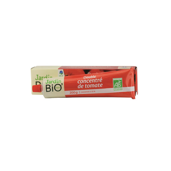 Pasta de Rosii Bio Dublu Concentrata Jardin Bio 200gr