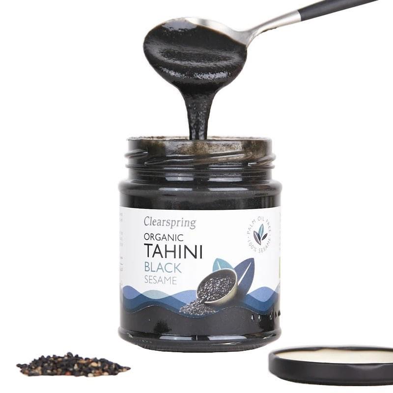 Pasta de Susan Negru Tahini Bio 170 grame Clearspring