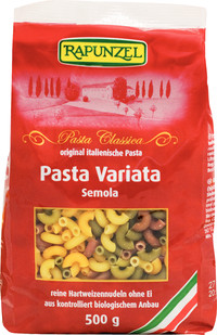 Paste Amestec Bio Semola Rapunzel 500gr