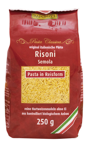 Paste Bio Risoni Rapunzel 250gr