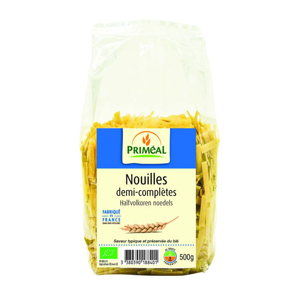 Paste Bio Taitei din Grau Semi-Integral Primeal 500gr