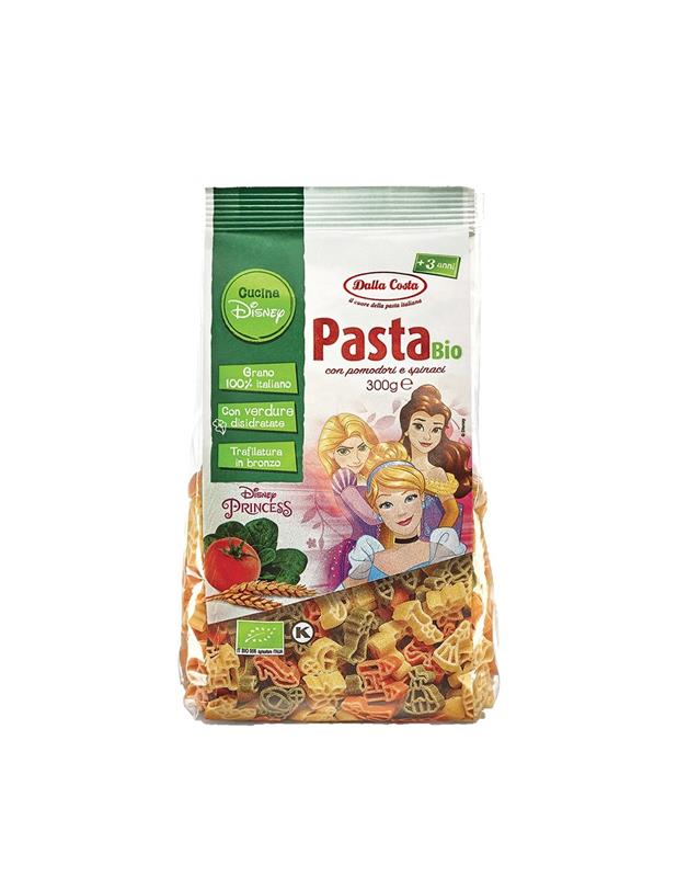 Paste cu Rosii si Spanac Bio Disney Princess 300gr Probios