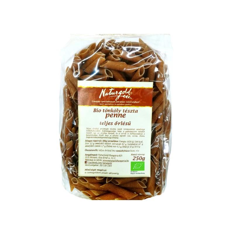Paste de Grau Spelta Integral Penne Bio 250 grame Naturgold