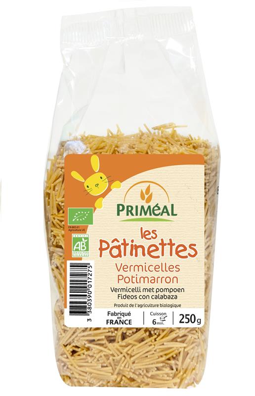 Paste Fainoase cu Dovleac Bio Primeal 250gr