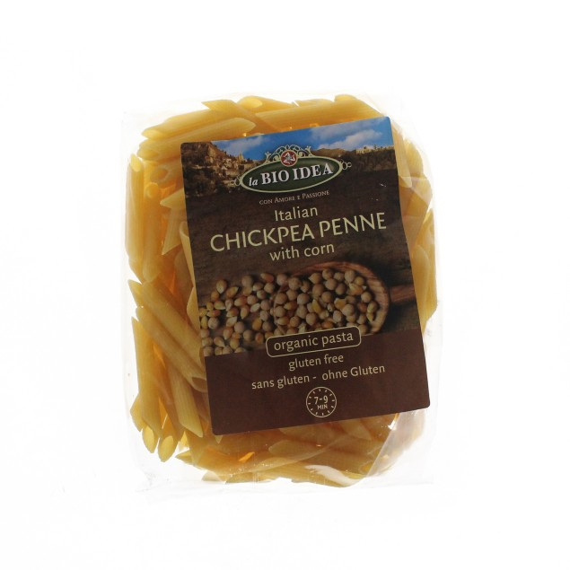 Paste Fainoase din Naut si Porumb Penne Fara Gluten Eco 250gr Idea