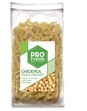 Paste Fainoase Fusilli din Naut Bio 300 grame Profusion