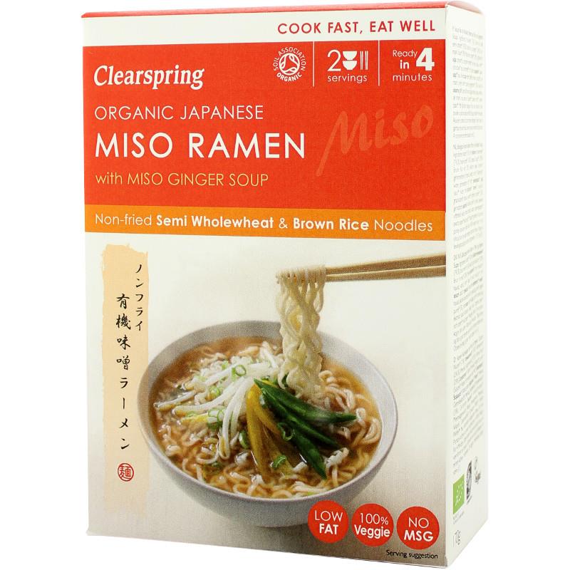 Paste Orez Ghimbir Ramen Bio Clearspring 170gr