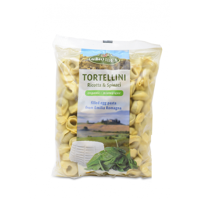 Paste Tortellini cu Spanac, Ou, Grau Dur Ricota Eco 250gr Idea