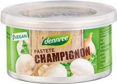 Pate cu Ciuperci Champignon Bio Dennree 125gr