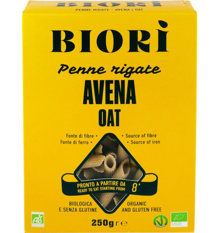 Penne Rigate din Faina de Ovaz Avena Bio 250 grame Molino Andriani