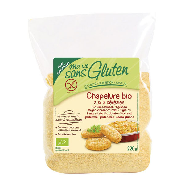 Pesmet Bio din 3 Cereale Ma Vie Sans Gluten 220gr