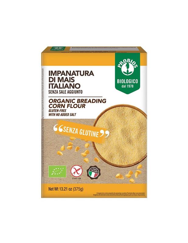 Pesmet din Porumb Bio Fara Gluten Probios 375gr