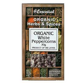 Piper Alb Boabe Bio Essential 30gr