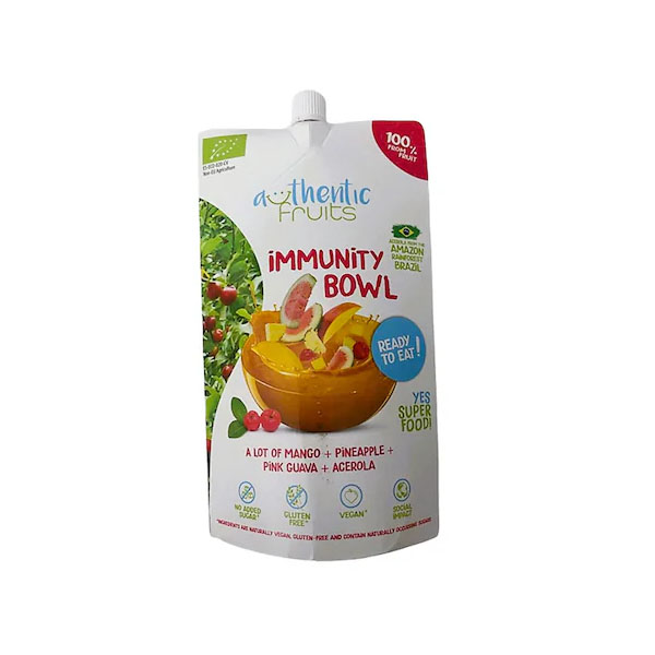 Pireu din Fructe Fara Gluten Fara Zahar Bio Immunity Bowl 190 grame