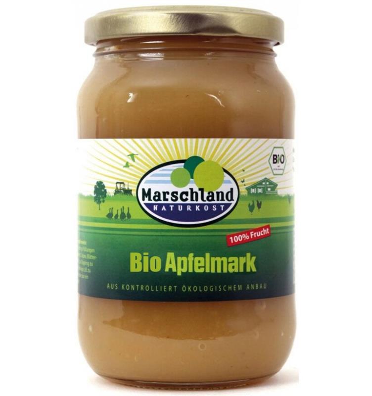 Piure de Mere Neindulcit Bio 360 grame Marschland