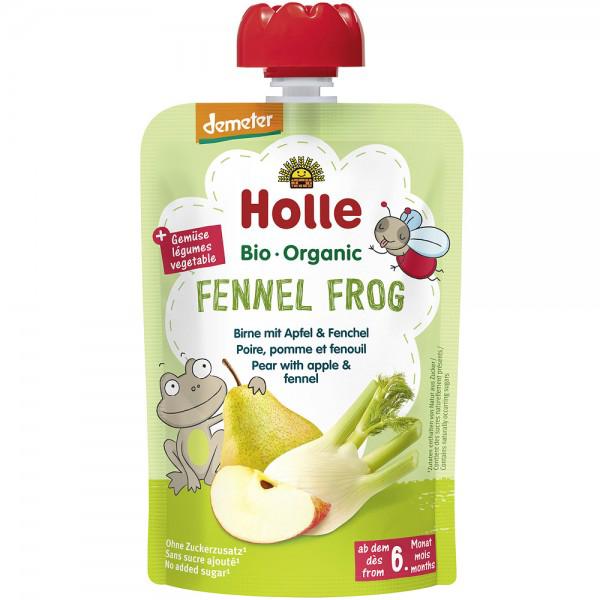 Piure de Pere cu Mere si Fenicul pentru Copii +6 luni Eco 100 grame Holle