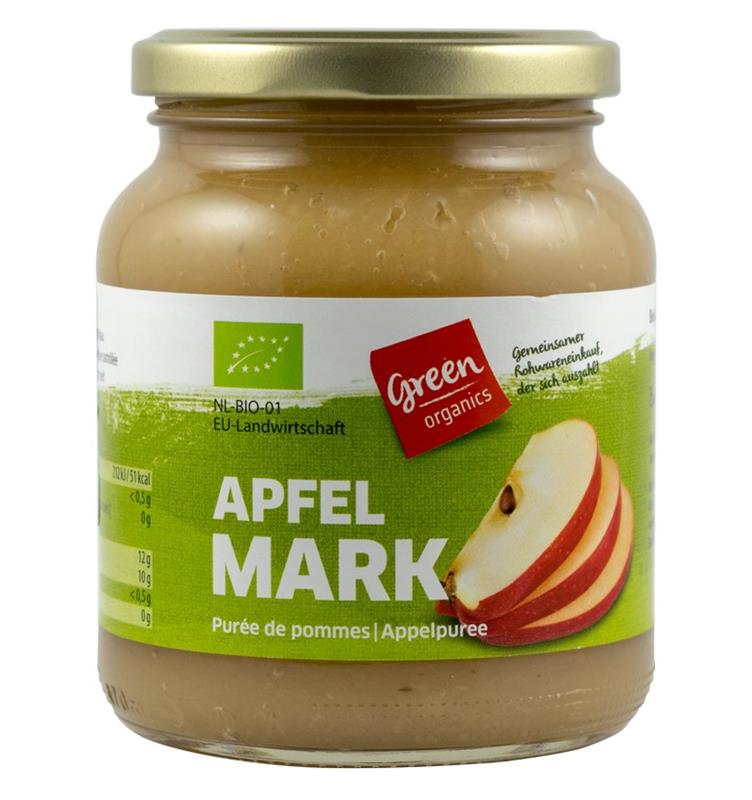 Piure din Pulpa de Mere Bio 360gr Green Organics