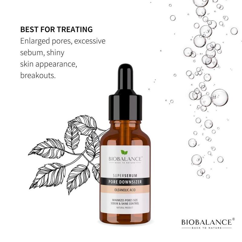 Pore Downsizer Acid Oleanolic Super Serum 30 mililitri BioBalance