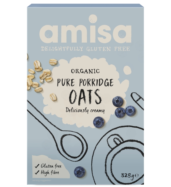 Porridge din Ovaz Fara Gluten Bio Amisa 325gr