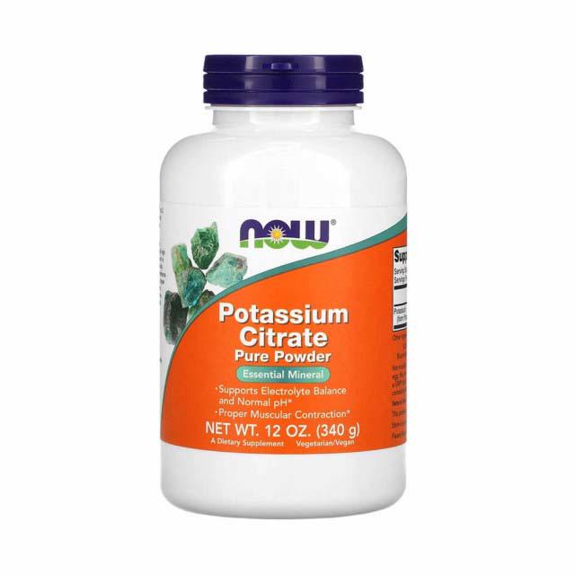 Potassium Citrate Pure Powder 340 grame Now Foods