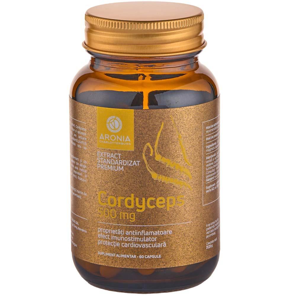 Premium Cordyceps 500 miligrame 60 capsule Aronia Charlottenburg
