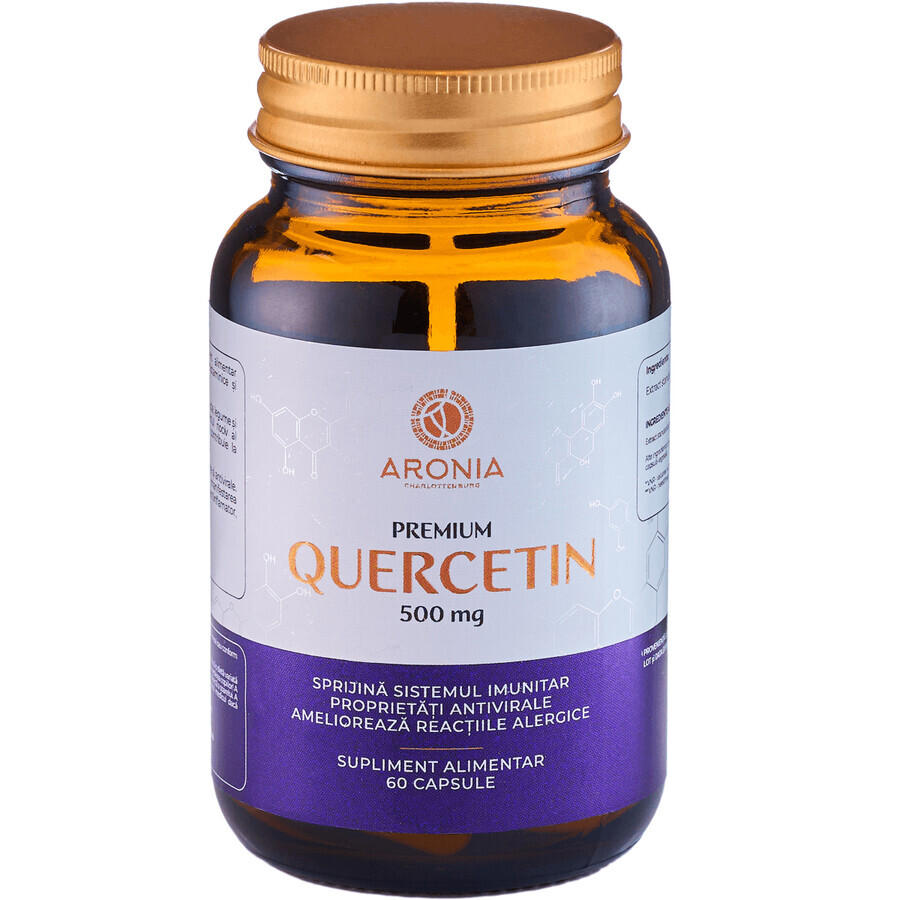 Premium Quercetin 500 miligrame 60 capsule Aronia Charlottenburg