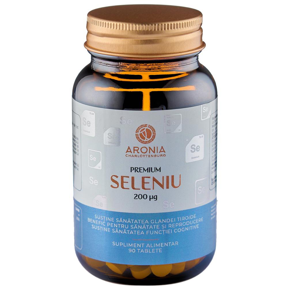 Premium Seleniu 200 µg 90 tablete Aronia Charlottenburg