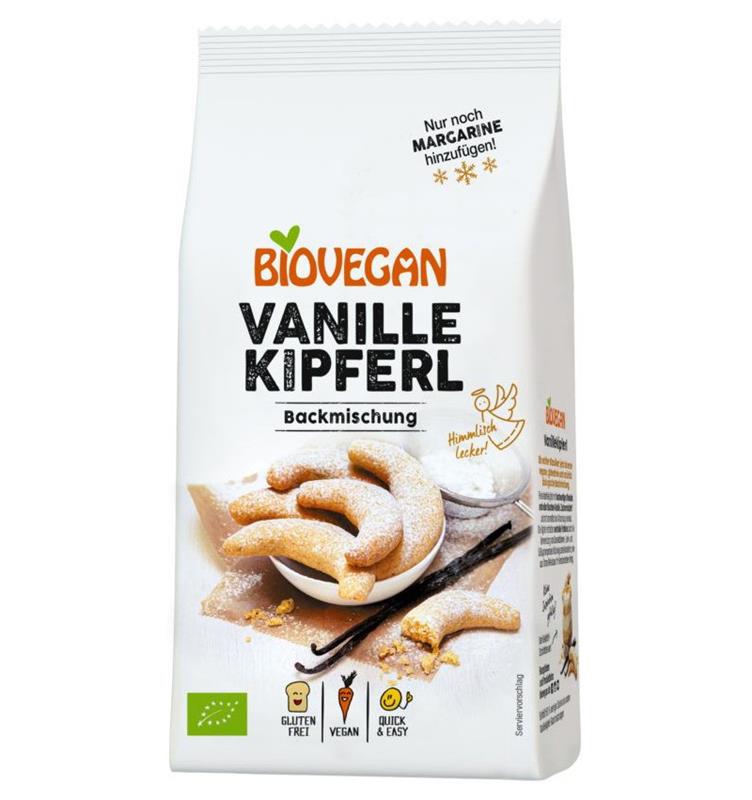 Premix pentru Cornulete cu Vanilie Bio 180 grame Biovegan