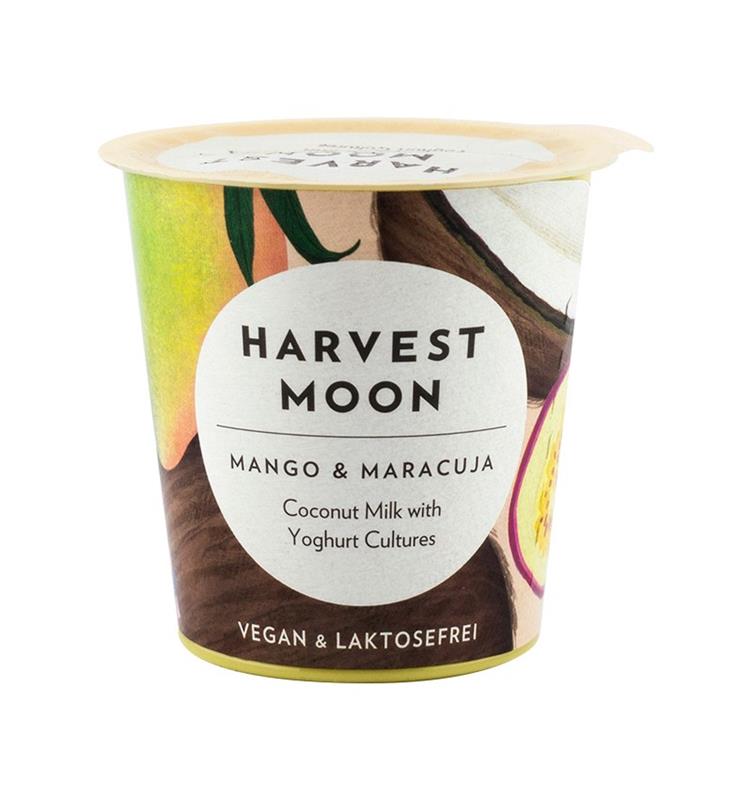 Preparat Fermentat din Bautura de Cocos cu Mango si Maracuja 125gr Harvest Moon