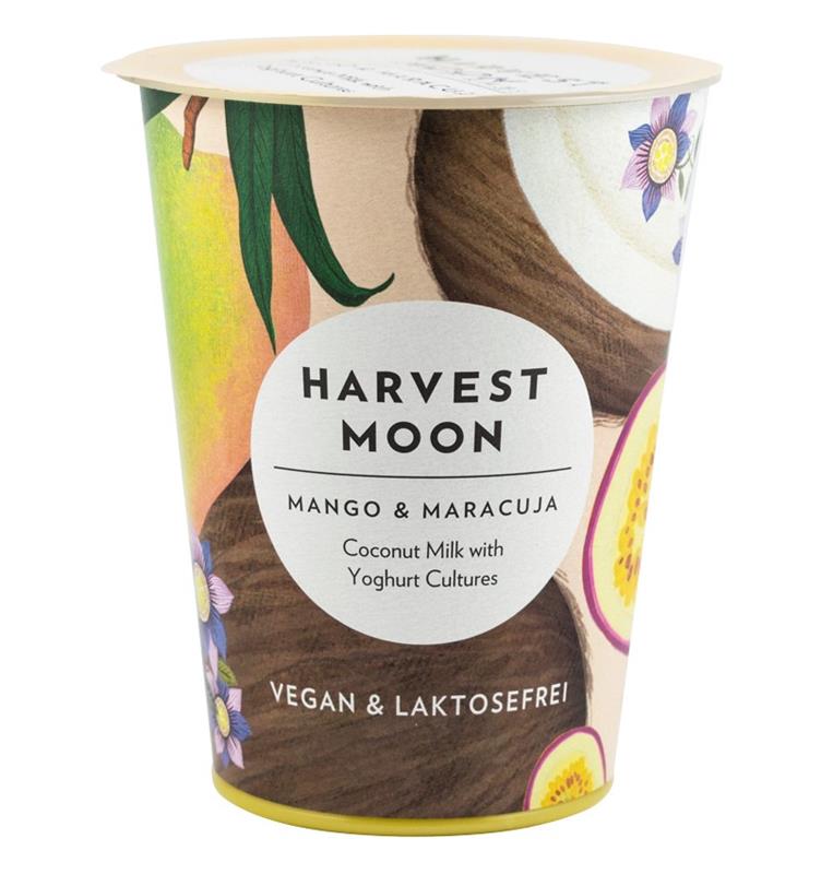 Preparat Fermentat din Bautura de Cocos cu Mango si Maracuja 375gr Harvest Moon