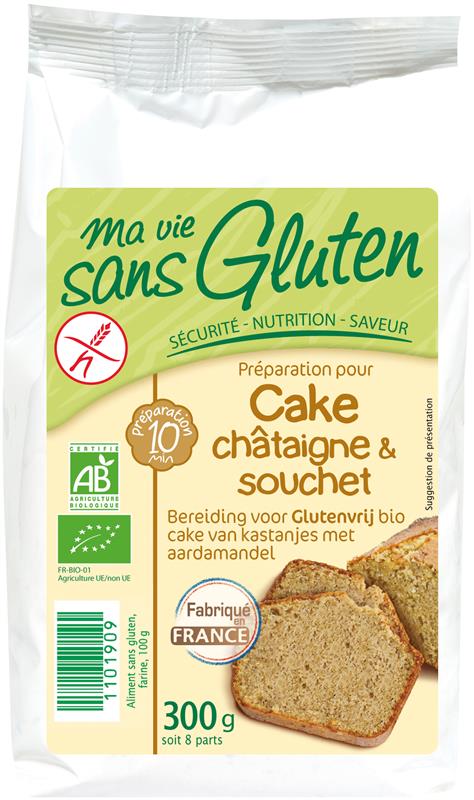 Preparat pentru Prajitura cu Castane Bio Ma Vie Sans Gluten 300gr