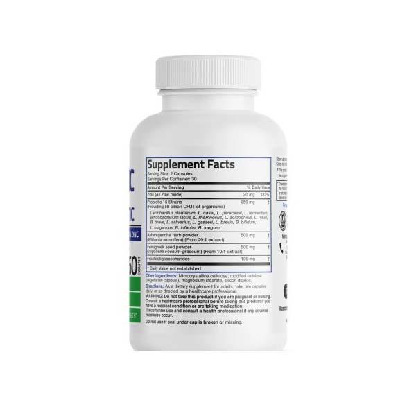 probiotic plus prebiotic pentru barbati