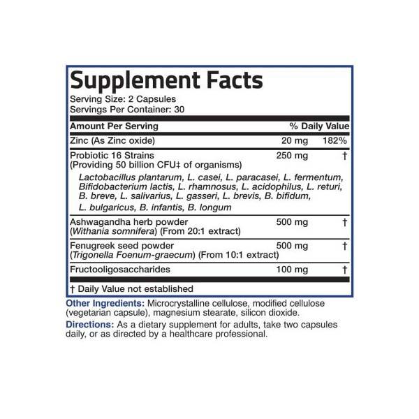 probiotic plus prebiotic pentru barbati