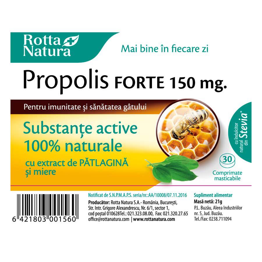 Propolis Forte cu Patlagina Rotta Natura 30cps
