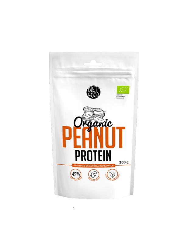 Proteina din Arahide Bio 300 grame Diet Food
