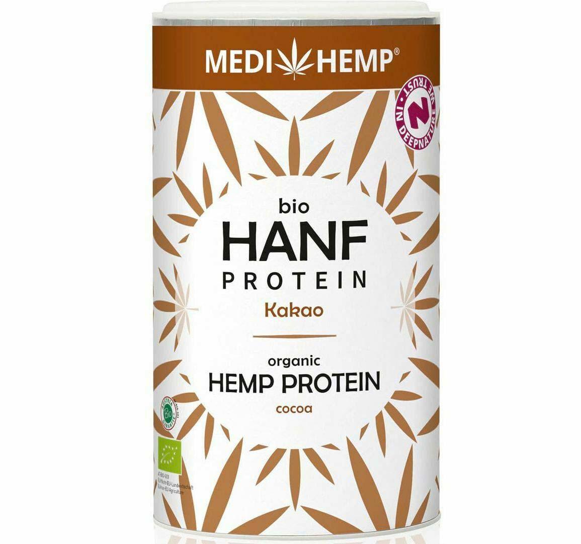 Proteina din Canepa cu Cacao Eco 180  grame Medihemp