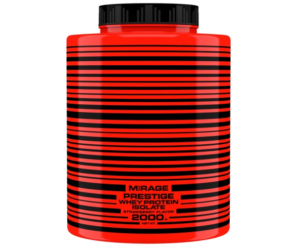 Proteina din Zer Mirage Prestige Whey Protein Isolate 2000 grame Glavanize