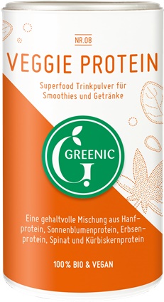 Pudra Bio cu Proteina Vegetala pentru Baut Greenic R 150gr