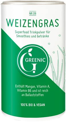 Pudra Bio din Iarba de Grau Greenic R 100gr