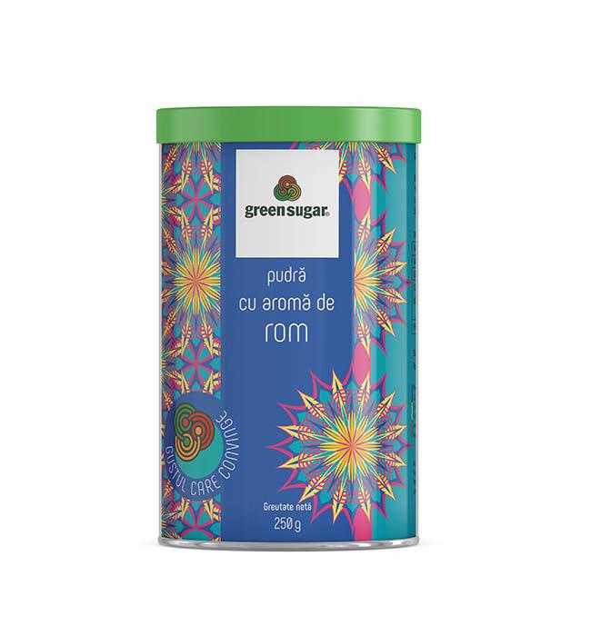 Pudra cu Aroma de Rom Green Sugar 250 grame Laboratoarele Remedia
