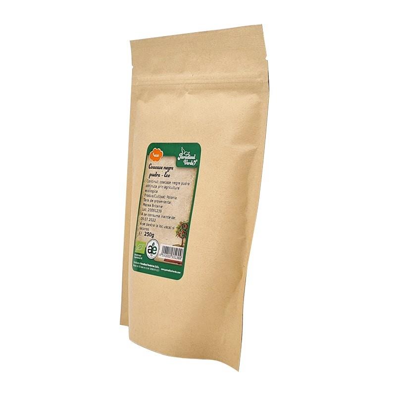 Pudra de Coacaze Negre Bio 250 grame Paradisul