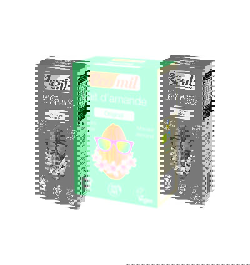 Pudra Instant pentru Bautura cu Migdale Original Bio 800gr Ecomil