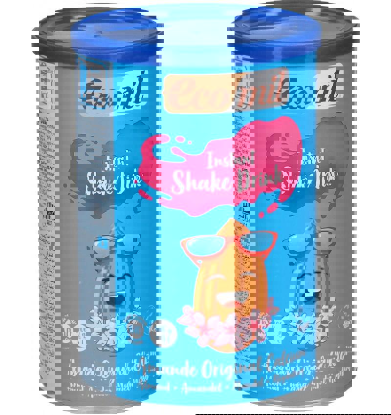 Pudra Instant pentru Bautura cu Migdale Original cu Calciu Bio 400gr Ecomil